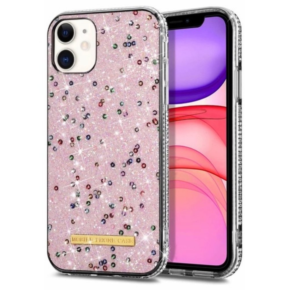 Pink Glitter Sparkly Ultra Slim iPhone 11 Case 6.1